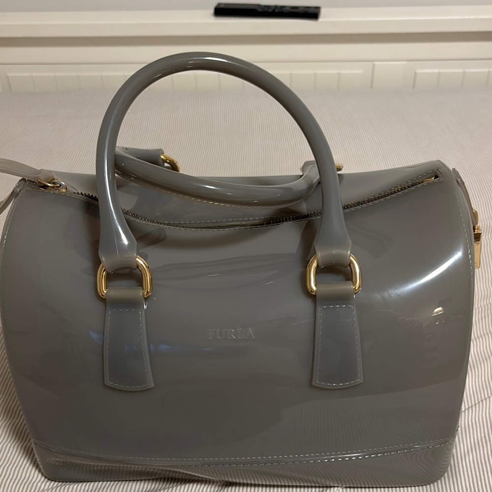Furla Gray Handbag